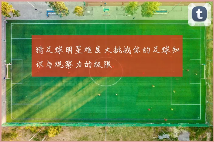 猜足球明星难度大挑战你的足球知识与观察力的极限
