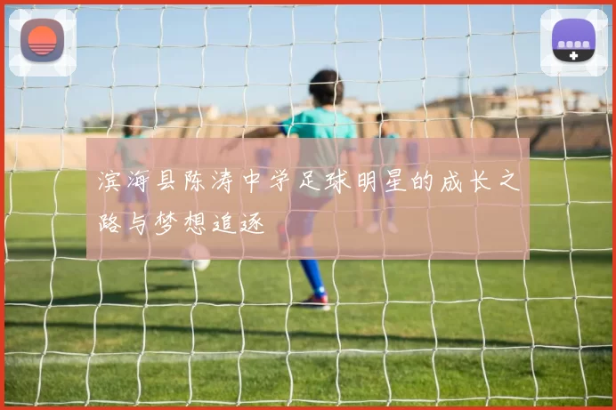 滨海县陈涛中学足球明星的成长之路与梦想追逐
