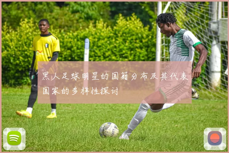 黑人足球明星的国籍分布及其代表国家的多样性探讨