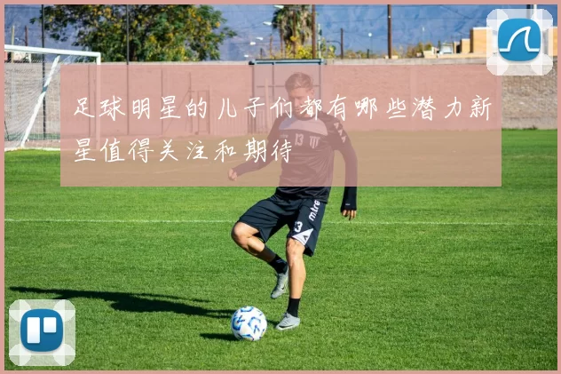 足球明星的儿子们都有哪些潜力新星值得关注和期待