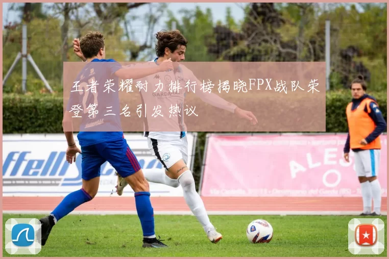 王者荣耀耐力排行榜揭晓FPX战队荣登第三名引发热议